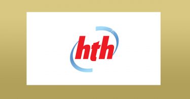 1commande Logo marque HTH spécialiste des produits de traitements pour la piscine meilleur fabricant de produit d'entretien prix intéressant