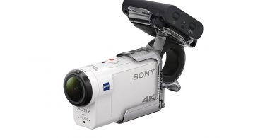 Camera d'action Sony FDR-X3000R + AKA-FGP1 ultra-stabilisée 4K guide test commande web