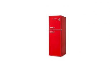 Combiné réfrigérateur congélateur rouge Klarstein Audrey Retro A+ équipement pour la cuisine design prix intéressant